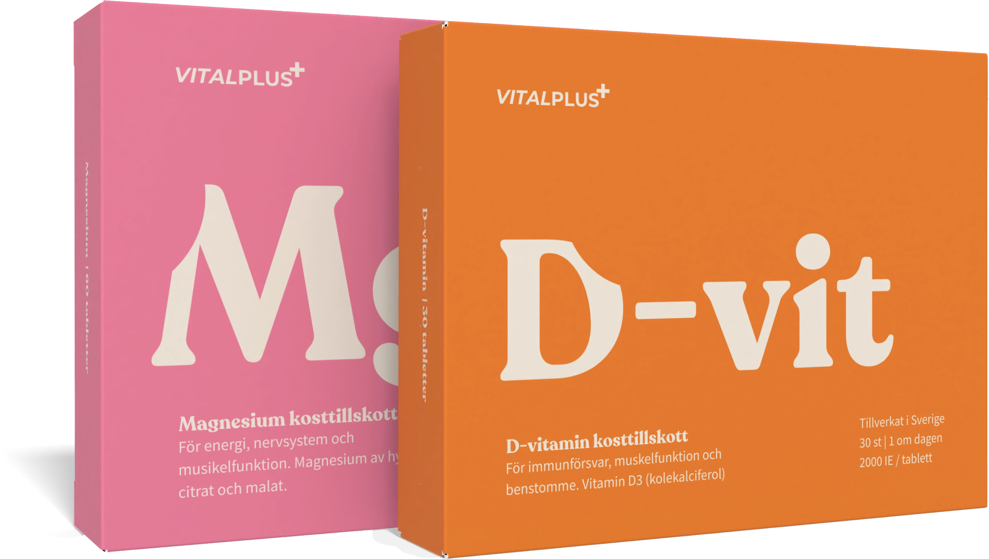 D-vitamin + Magnesium